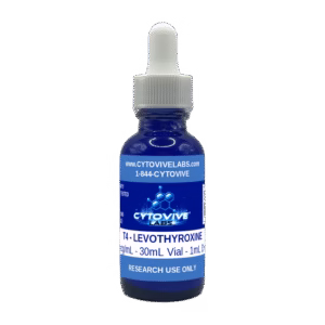 T4, Levothyroxine, 400mcg/mL Tincture